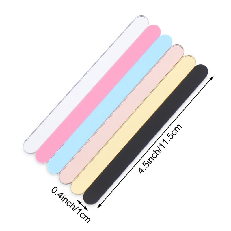 50/100 kom Štapići za sladoled Akrilni kolačić Popsicle Alati za višekratnu upotrebu Lizalice Pribor DIY Zanat za Roditelja Dijete Kalup za lizalice