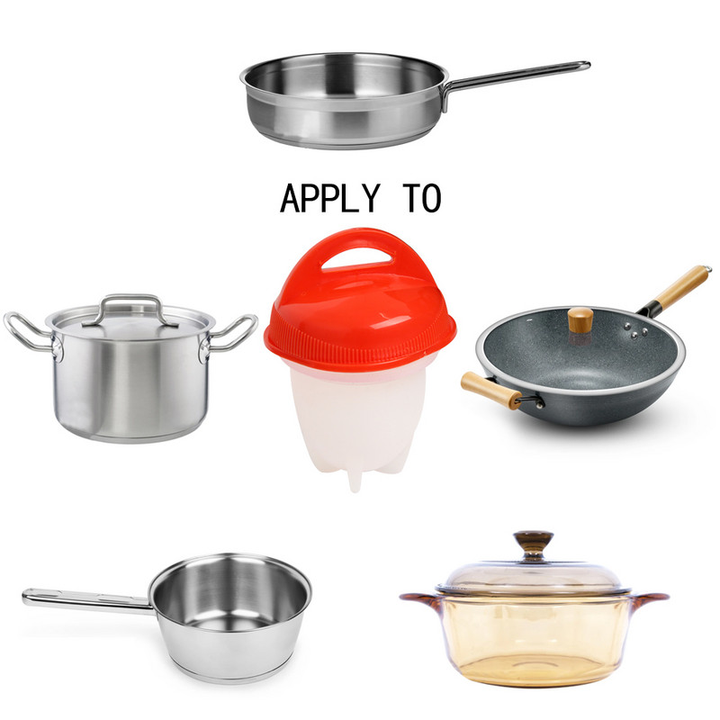 6 buc. Cupă pentru ouă la abur Mini ceașcă pentru gătit ouă Braconiere din silicon Antiaderente pentru gătit ouă Despărțitor ceașcă pentru ouă fierte Accesorii pentru bucătărie