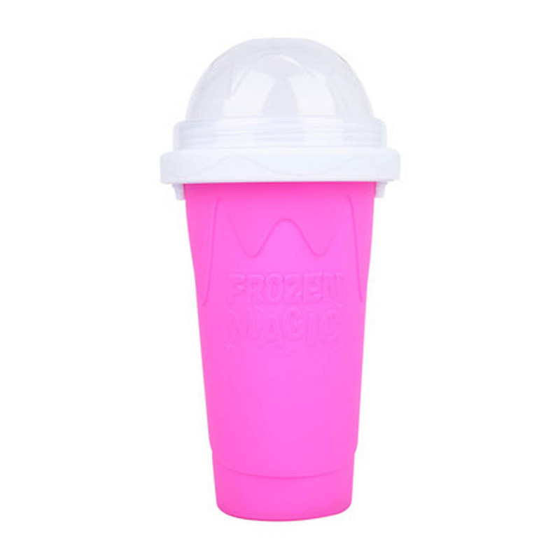 Smoothies cu congelare rapidă Slushy ice Cream Maker Milkshake Cupă de răcire Silicon Spremere Slushy DIY Băutură congelată de casă