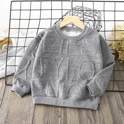 Vaikiška palaidinė mergaitei apvaliu kaklu