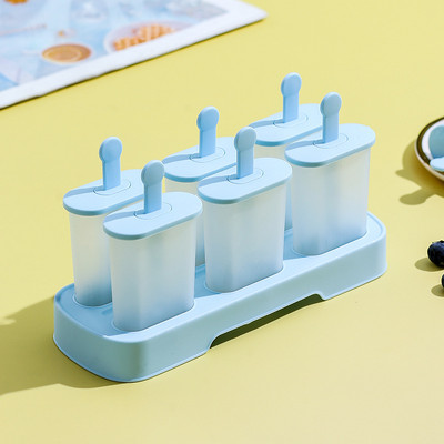 Fagylaltforma Házi készítésű Popsic Fagylalt Popsic Sorbet eszköz Gyermek élelmiszeripari szilikon csiszolótartály