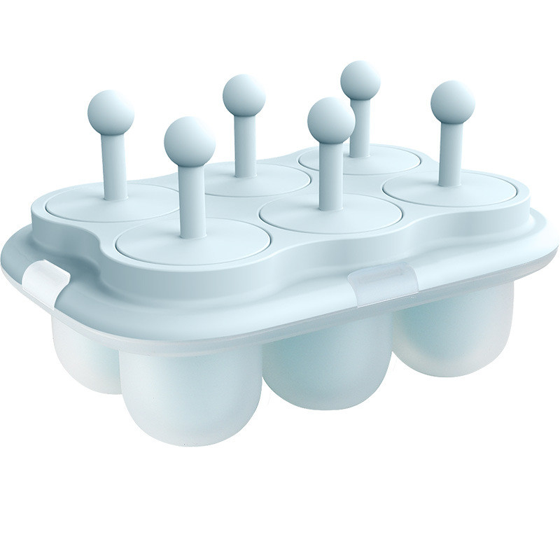 Fagylaltforma Házi készítésű Popsic Fagylalt Popsic Sorbet eszköz Gyermek élelmiszeripari szilikon csiszolótartály