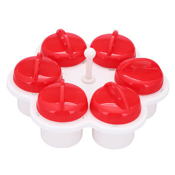 1 τμχ Creative Fantasy Egg Shape Cooker Egglettes Egg Cooker 6 τμχ/Σετ Food Grade Silicone Egg Poachers Κουζίνα Αξεσουάρ κουζίνας