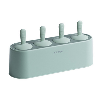 Home Set de 4 bucăți Mașină de gătit pentru palete din silicon de casă Forme pentru înghețată cu eliberare ușoară Forme reutilizabile pentru bucătărie DIY