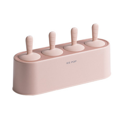 Home Set de 4 bucăți Mașină de gătit pentru palete din silicon de casă Forme pentru înghețată cu eliberare ușoară Forme reutilizabile pentru bucătărie DIY