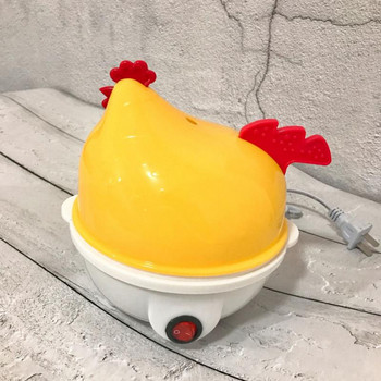 Αυγά κουζίνας ατμομάγειρα Κοτόπουλο σε σχήμα ηλεκτρικό 7 τρύπες Αυγό βραστήρας Κουζίνα Creative Home Κοιτώνας Egg Appliances Steamer Dropship
