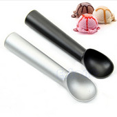 Livrare gratuită Scoop pentru înghețată Lingură pentru fabricarea de bile pentru înghețată Anti-aderență Anti-îngheț Aliaj de aluminiu (00102)