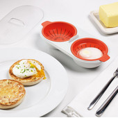 Mașini de gătit ouă de calitate alimentară Cazane de ouă de uz casnic Boluri pentru ouă Cuptor cu microunde Ustensile de bucătărie Cupă de ouă fierte dublu Akcesoria Kuchenne