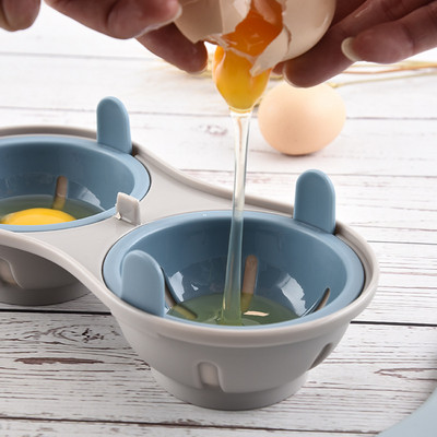 Креативна микровълнова Кутия за яйца на пара Уред за приготвяне на яйца Уред за поширане на яйца Кухненски инструменти WXV Разпродажба