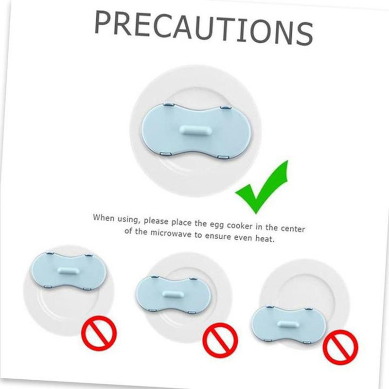 Kūrybinis mikrobangų krosnelėje virtų kiaušinių dėžutės kiaušinių virimo aparatas Virtų kiaušinių garintuvas virtuvės įrankiai WXV išpardavimas