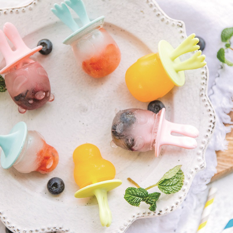 Mucegai pentru înghețată DIY Mold pentru gheață Tavă pentru cuburi de gheață Mucegai pentru găleată pentru găleți de gătit Desert din silicon Accesorii de bucătărie pentru casă