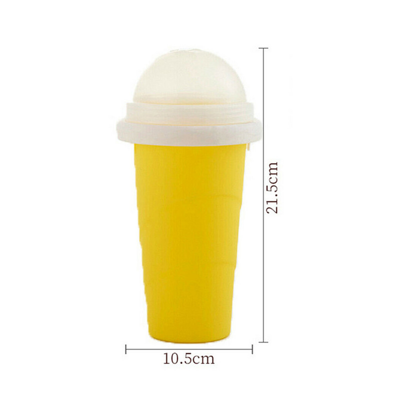 Răcitoare de gheață cu gheață Slushy Cup Maker Cremă Slushie Smoothie Machine Pussy Grindină Sticlă Găleată Cub Forme Manual Picaice Milkshake