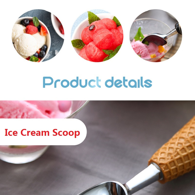 Šaukšteliai Ledų Kaušeliai Savaime tirpstantys ledų Kaušeliai Mieli Arbūzų Kaušeliai Komerciniai Kaušeliai Sriubos Šaukšteliai Tešlos rutuliui, Ledai