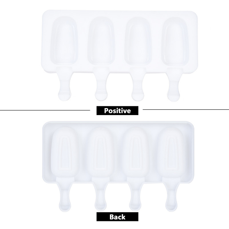 Kuhinjski pribor Ljetni pladanj Silikonski smrznuti led 50 komada/komadu Mini sladoledni sok Silikonski kalup za sladoled Kalup za sladoled