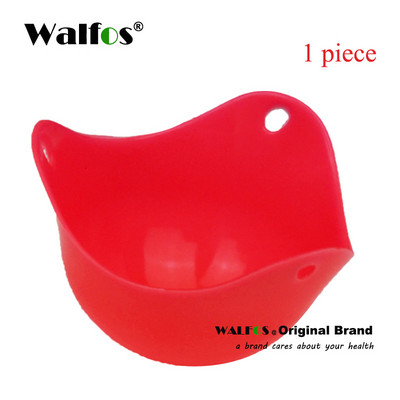 WALFOS Magazin de ouă din silicon de calitate alimentară Tigaie pentru coacere Formă pentru ouă Ustensile de copt Tavă cu abur Bol Formă pentru ou fiert poșat Accesorii pentru bucătărie