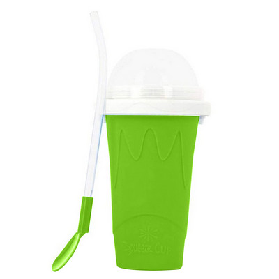 Cupe pentru smoothie congelate rapid Slushy inghetata Maker Milkshake Cupă de răcire Silicone stoarce Slushy Cup DIY Băuturi congelate de casă
