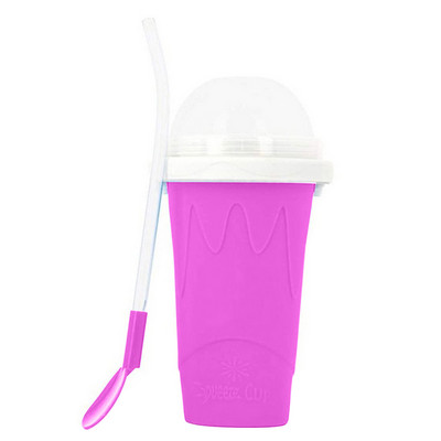 Cupe pentru smoothie congelate rapid Slushy inghetata Maker Milkshake Cupă de răcire Silicone stoarce Slushy Cup DIY Băuturi congelate de casă