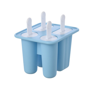 Formă pentru înghețată din silicon Forme pentru ghivece Forme pentru gheață Cutie de gheață realizată manual cu capac Căzi de înghețată de casă creative de vară