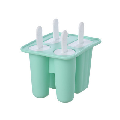 Formă pentru înghețată din silicon Forme pentru ghivece Forme pentru gheață Cutie de gheață realizată manual cu capac Căzi de înghețată de casă creative de vară