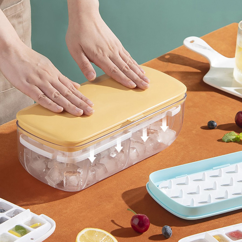 Mașină de fabricat cuburi de gheață matriță de gheață 3 în 1 pentru tavă pentru cuburi de gheață și set de lopeți matriță de gheață de calitate alimentară pentru accesorii de bucătărie cocktail-uri cu whisky