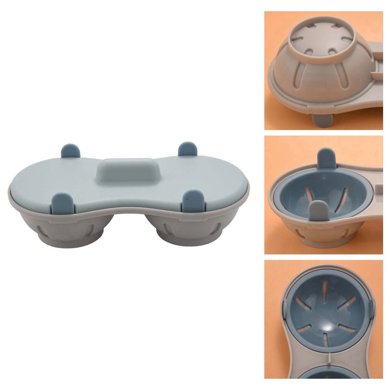 Braconier de ouă la cuptor cu microunde, Mașină de gătit ouă, Produs de ouă Poșat Aburit de ouă Gadget de bucătărie Cadou de Ziua Mamei