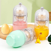 Mixer pentru gălbenușuri de ou, amestecător, agitator portabil, tip trage de mână, blender manual, filator, agitator, unelte de bucătărie