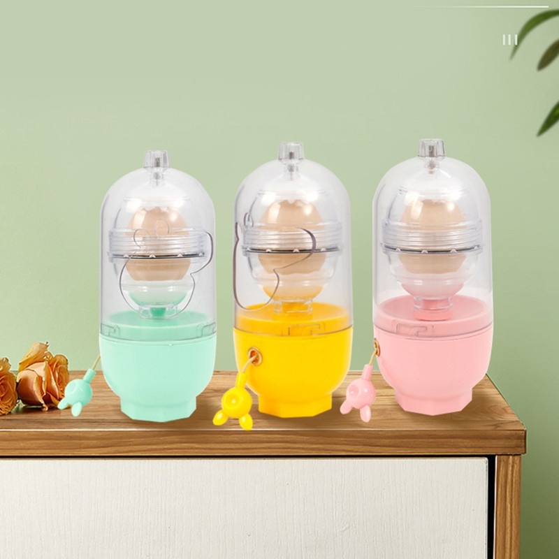 Mixer pentru gălbenușuri de ou, amestecător, agitator portabil, tip trage de mână, blender manual, filator, agitator, unelte de bucătărie