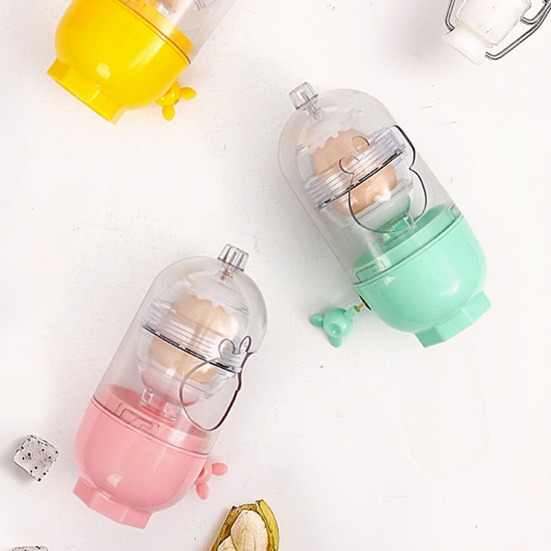 Mixer pentru gălbenușuri de ou, amestecător, agitator portabil, tip trage de mână, blender manual, filator, agitator, unelte de bucătărie