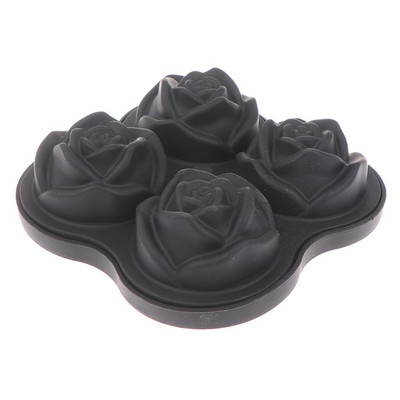 4/6 sloturi matriță din silicon Mold pentru săpun pentru decorare tort flori trandafir forme cuburi de gheață forme diy 3d rășină argilă ciocolată gheață coacere manual