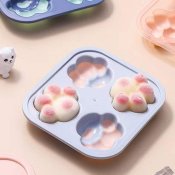 2022 Creative Silicone Ice Box Household Ice Box Ψυγείο Πλαστικό κάλυμμα ζώνης χόκεϋ πάγου DIY Κουτί τροφίμων