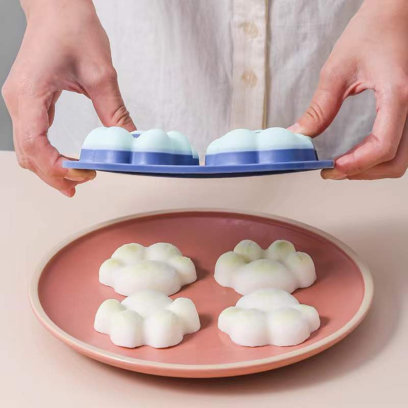 2022 Kreatív szilikon jégdoboz háztartási jégdoboz hűtőszekrény műanyag jégkorong övvédő barkács élelmiszerdoboz