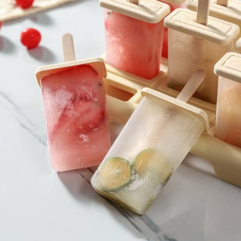 Σχήμα παγωτού Popsicles, Diy, Σπιτικό, Επαγγελματική παγωτομηχανή, Καλούπια για Popsicle, Δίσκος, Κουζίνα, Αξεσουάρ Diy