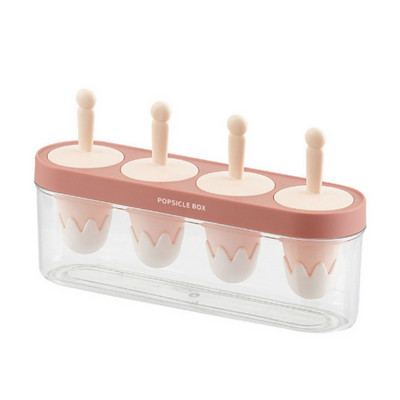 Mold din silicon reutilizabil pentru înghețată, în formă de munte de zăpadă mic, ușor de curățat, mini dentiție DIY pentru copii mici