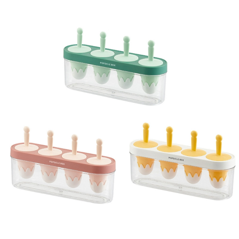 Mold din silicon reutilizabil pentru înghețată, în formă de munte de zăpadă mic, ușor de curățat, mini dentiție DIY pentru copii mici