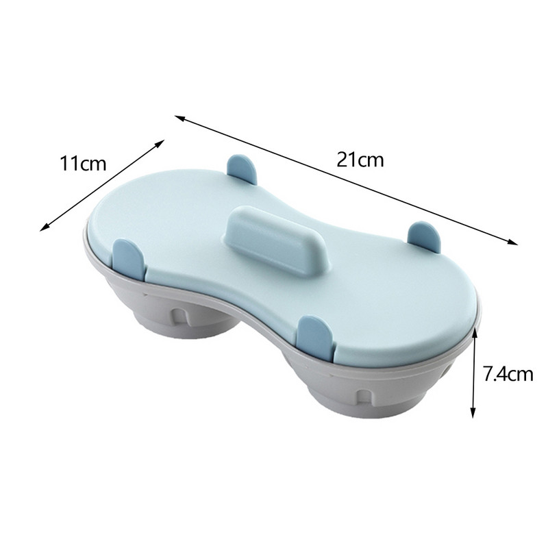 Cuptor cu microunde pentru braconaj dublu de ouă Mașină de gătit cu abur Gadget de bucătărie Mașină de spălat vase Rezistent la căldură Cuptor cu microunde pentru braconaj de ouă