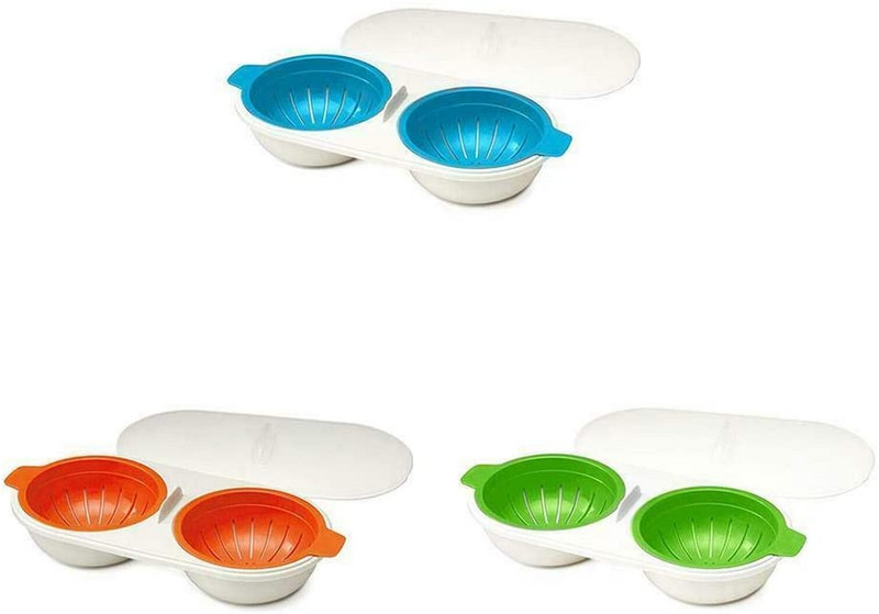 Uus mikrolaineahjus munade pošeerija Pošeeritud munamasin munakeetja pošeeritud munade auruti koduköögi vidin Tervisliku hommikusöögi toiduvalmistamisnõu