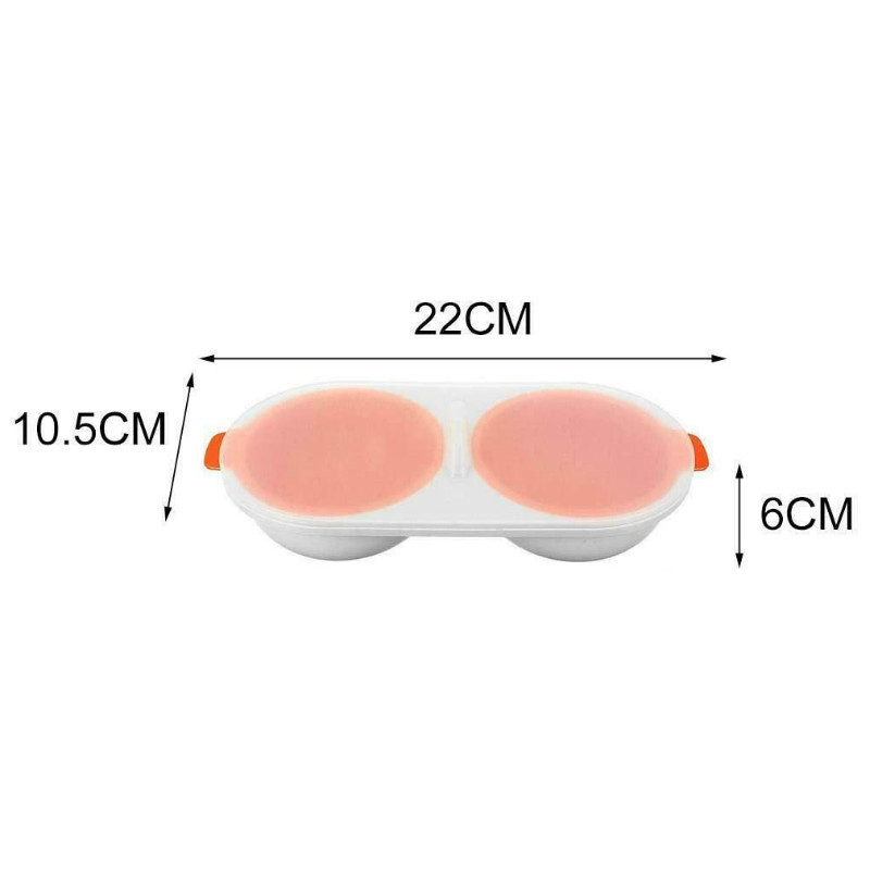 Uus mikrolaineahjus munade pošeerija Pošeeritud munamasin munakeetja pošeeritud munade auruti koduköögi vidin Tervisliku hommikusöögi toiduvalmistamisnõu