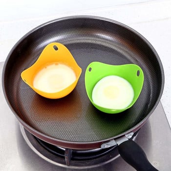 Meijuner 4PCS/8PCS/12PCS/16PCS Silicone Egg Poacher Poaching Poaching Poaching Pan Mold Kitchen Cooking Tool Cooking Pods