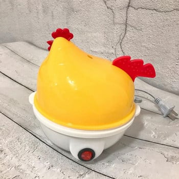 Creative Cute Chicken Shaped Eggs Steamer Kitchen Electric 7 Holes Egg Boiler Home Κοιτώνας Egg Appliances Steamer Dropshipping