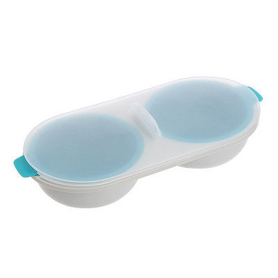 Formă rotundă pentru ouă Mic dejun pentru copii Gadget de gătit ouă la abur pentru cuptor cu microunde Accesorii pentru instrumente de coacere de bucătărie 11*23*5cm