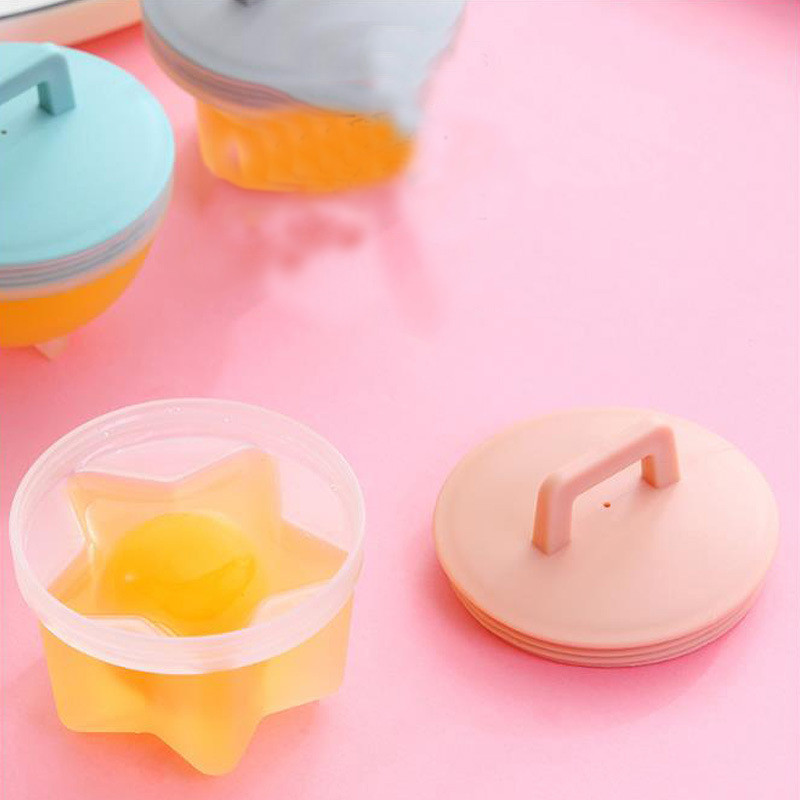 4vnt./komplektas Vaikiškas kiaušinių katilas Brakonieriai Kawayi Kiaušinių Forma Vaikams Virtuvės priedai Virimo įrankiai Pudingo Šokoladinio Deserto Forma