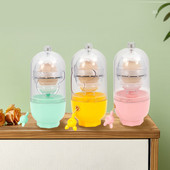 Batător de proteine gălbenuș de ou Bătător de ouă de aur Mixer portabil de mână tras de mână Mixer rotativ Instrument pentru ouă de bucătărie unelte de bucătărie