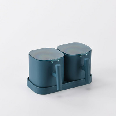 Set cutii de condimente Piper Zahăr Sare Condimente Borcane de depozitare Gadget Accesorii de bucătărie Organizator Container condimente