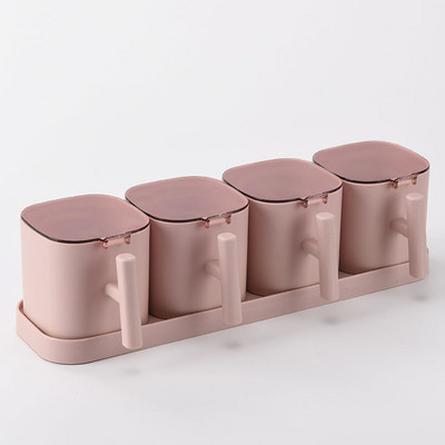 Set cutii de condimente Piper Zahăr Sare Condimente Borcane de depozitare Gadget Accesorii de bucătărie Organizator Container condimente