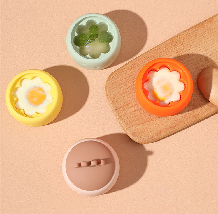 Aukštai temperatūrai atspari kiaušinių viryklė, silikagelis, liejimo formos Maisto kokybės kiaušinių garintuvas Virtuvės gaminimo įrankiai Virtuvės įrankiai Priedai