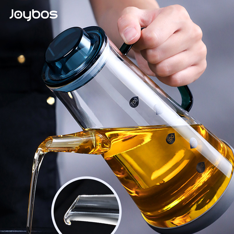 Boca za kuhinjsko ulje od 700 ml, automatska boca za ocat, dozator za ulje, stakleni kuhinjski dozator za ulje, kuhinjski dodaci