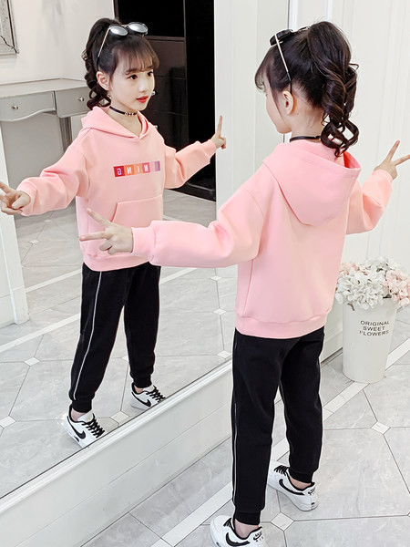 Hanorac cu glugă pentru copii pentru fete