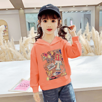 Sportiniai vaikiški megztiniai su raštu ir gobtuvu