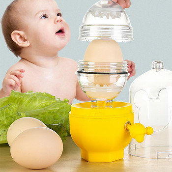 Νέα χειροκίνητη χρυσή αυγομηχανή Inside mixer Κουζίνα μαγειρικής Gadget Φορητό εργαλείο κουζίνας αυγών Egg Scrambler Shaker