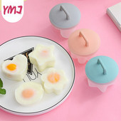 4 bucăți/set unelte drăguțe pentru gătit ouă cu perie, din plastic, pentru cazanul de ouă, braconaj pentru copii, coacerea ouălor, accesorii de bucătărie, instrument pentru ouă